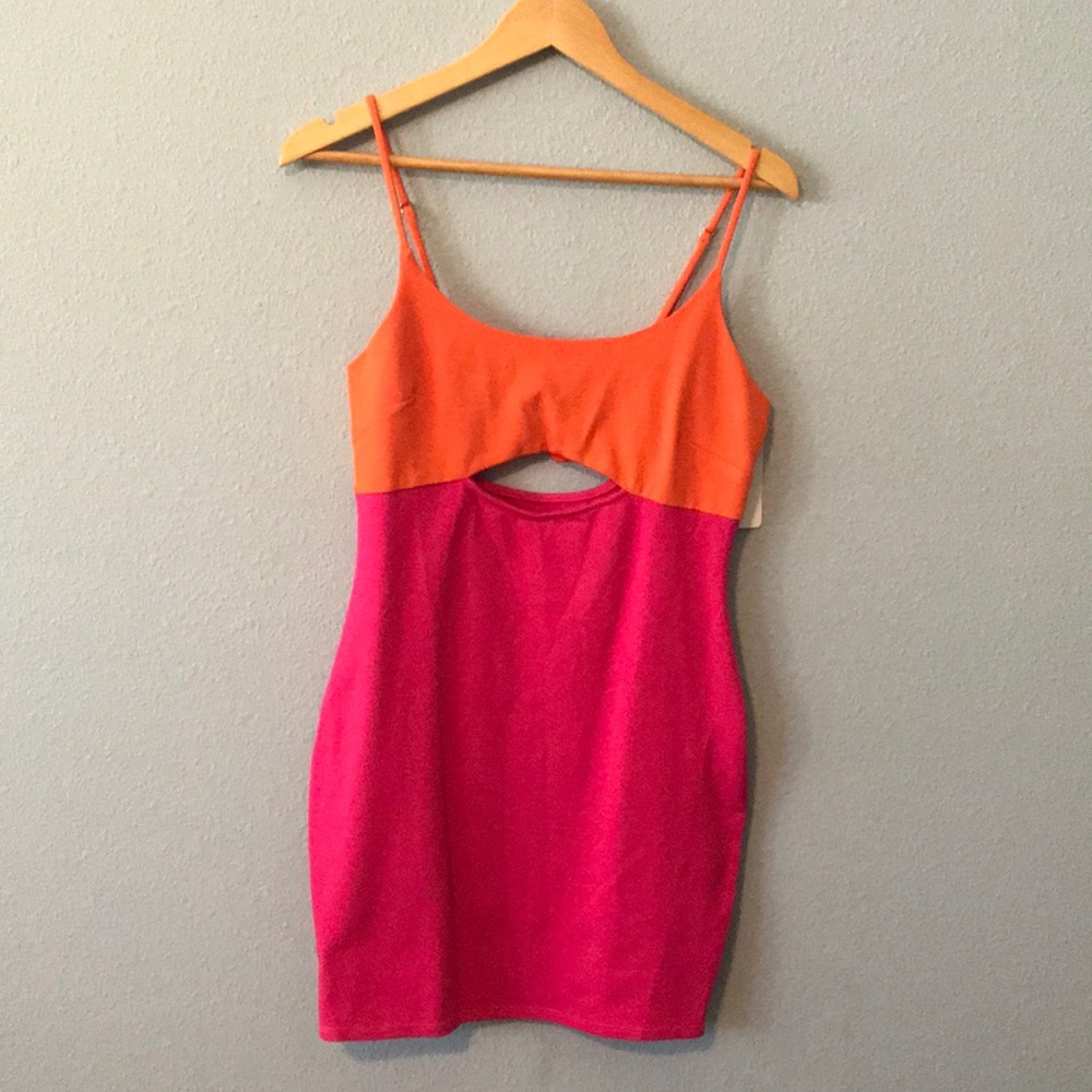 NWT Boutique cutout dress L
